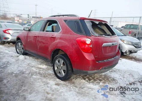2013 Chevrolet Equinox 2Lt из США, поврежденный, VIN 2GNFLNEK1D6234435